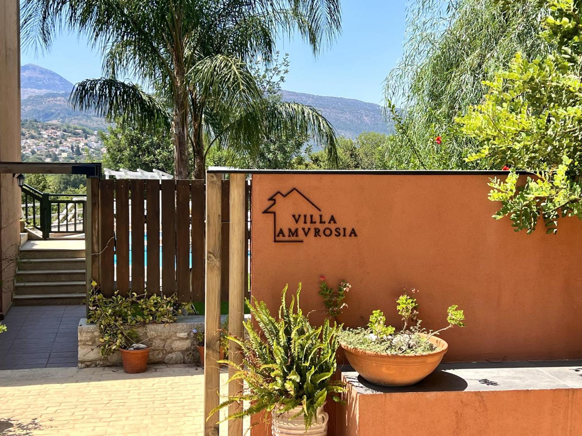 Villa Amvrosia Nr Kalives Crete Arménoi Esterno foto